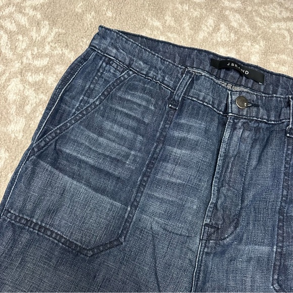 J Brand Rivington Slouchy Cargo Style Baggy Fit Jeans Size 27 - Picture 7 of 11